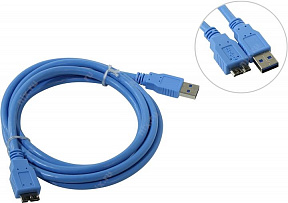 Telecom (TUS717-1.8m) Кабель USB 3.0  A--)USB  3.0 Micro-B  1.8м