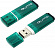 Qumo Optiva (QM16GUD-OP1-Green) USB2.0  Flash  Drive 16Gb  (RTL)