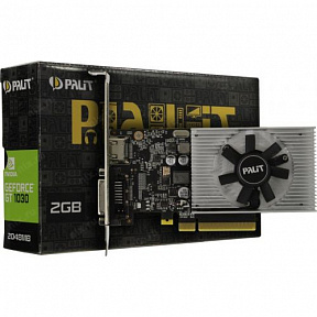 2Gb (PCI-Ex8) DDR4 Palit  (GeForce  GT1030) (RTL)  DVI+HDMI