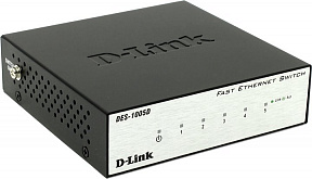 D-Link (DES-1005D /O2B)  Fast E-net  Switch  5-port (5UTP,  10/100Mbps)