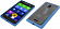 Чехол nexx ZERO (NX-MB-ZR-602B)  для  Nokia XL  (голубой)