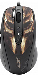 A4Tech Game Laser Mouse  (XL-750BH-Black-Brown)  (3600dpi) (RTL)USB  7btn+Roll