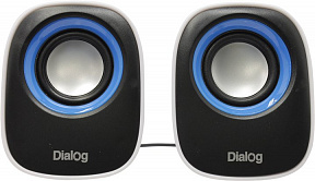 Колонки Dialog AC-06UP (Black-White) (2x3W, питание  от USB)