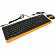 Клавиатура A4Tech Fstyler F1010 Orange (Кл-ра, USB,+Мышь,4кн,  Roll, USB)