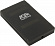 AgeStar (SUBCP1-Black)(EXT BOX для внешнего подключения  2.5"  SATA HDD,  USB2.0)