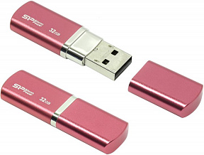 Silicon Power LuxMini 720 (SP032GBUF2720V1H)  USB2.0  Flash  Drive 32Gb  (RTL)