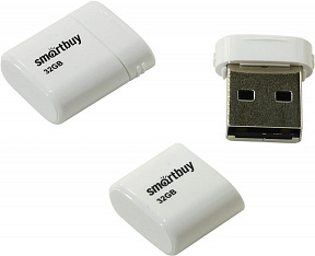 SmartBuy Lara (SB32GBLARA-W) USB2.0 Flash Drive  32Gb (RTL)
