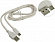 Smartbuy (iK-3112 white) Кабель USB A--)USB-C 1.2м