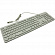 Клавиатура Smartbuy (SBK-328U-W)  (USB)  104КЛ, подсветка  клавиш