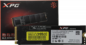 SSD 256 Gb M.2 2280 M ADATA XPG SX6000 Pro (ASX6000PNP-256GT-C) 3D TLC