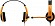 Наушники с микрофоном Defender Warhead G-120 Black/Orange(шнур 2м, с регулятором громкости) (64099)
