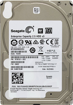 HDD 2 Tb SATA 6Gb/s Seagate Exos 7E2000 (ST2000NX0253) 2.5" 7200rpm 128Mb