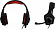 Наушники с микрофоном SVEN AP-U880MV (Black-Red) (с регулятором громкости, шнур  2.2м, USB)