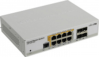MikroTik (CRS112-8P-4S-IN) Cloud Router Switch  (8UTP/WAN  1000Mbps +  4SFP)
