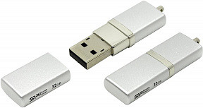 Silicon Power LuxMini 710 (SP032GBUF2710V1S)  USB2.0  Flash  Drive 32Gb  (RTL)