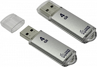 SmartBuy V-Cut (SB4GBVC-S) USB2.0 Flash Drive 4Gb (RTL)