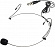 NADY (HM-20U Black + Mini-XLR conn.)  Конденсаторный  головной микрофон  (1м)