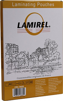 Lamirel (78656) Пленка для ламинирования (A4,  75мкм,  уп. 100  шт)