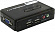 MultiCo (EW-K1902U) 2-port Slim  KVM  Switch with  Cable(клавиатураUSB+мышьUSB+VGA15F+Audio+Mic)
