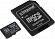 Kingston (SDCIT/8GB) microSDHC Memory Card 8Gb UHS-I U1 + microSD--)SD Adapter