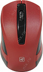 Defender Wireless Optical Mouse (MM-605 Red) (RTL) USB 3btn+Roll (52605)