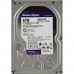 HDD 6 Tb SATA 6Gb/s Western Digital Purple  (WD62PURZ)  3.5" 5640rpm  128Mb